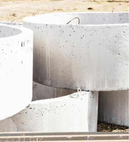 Reinforced concrete rings